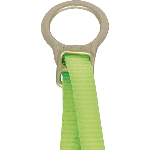 SA-5405-6 Shock Absorbing Lanyard, 6', Snap Hook Center, Snap Hook Leg Ends, Polyester Ontario Packaging