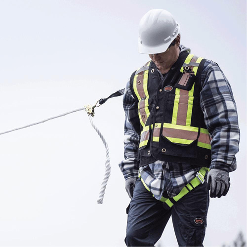 RK4-25 Compliance Roofer's Kit with Reusable Bracket, Roofer's Kit Ontario Packaging