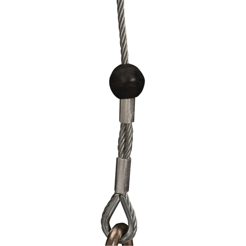 SRL-73303-96 Cable Self-Retracting Lifeline with Recovery, 96', Galvanized Steel, Swivel Ontario Packaging
