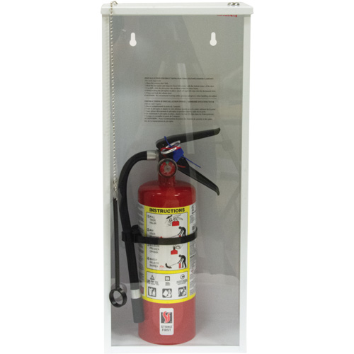 Light-Duty Fire Extinguisher Cabinet, 10" W x 24" H x 6" D Ontario Packaging