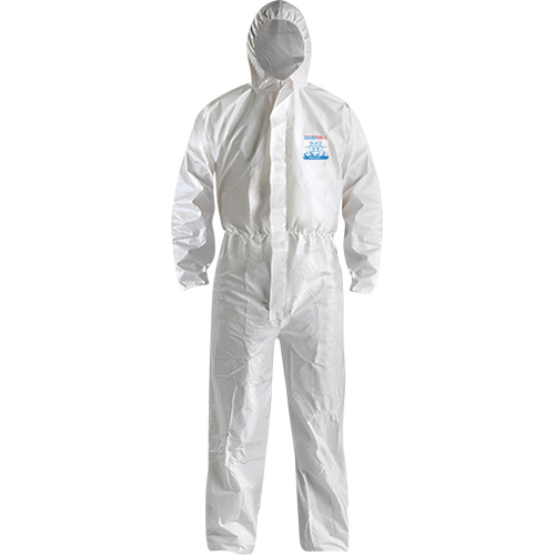CoverMe XP1800  Type 5/6 Coveralls with Hood, 3X-Large, White, Microporous Ontario Packaging
