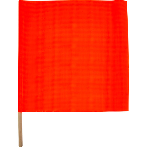 Traffic Safety Flag, Mesh, With Handle Ontario Packaging