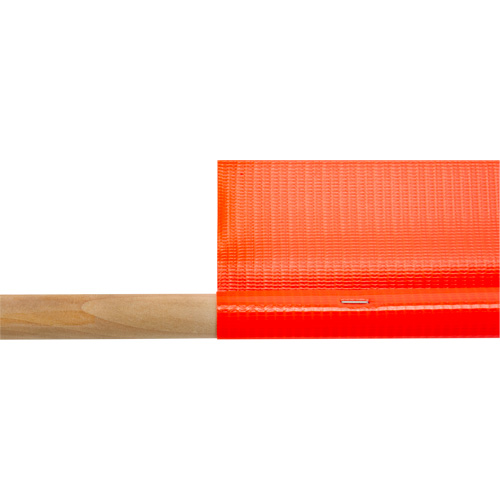 Traffic Safety Flag, Mesh, With Handle Ontario Packaging