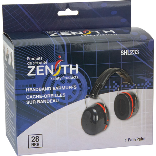 Passive Ear Muffs, Headband, 28 NRR dB Ontario Packaging