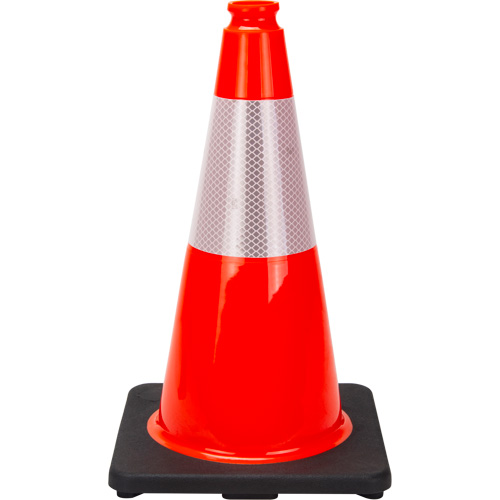 Premium Traffic Cone, 18", Orange, 6" Reflective Collar(s) Ontario Packaging
