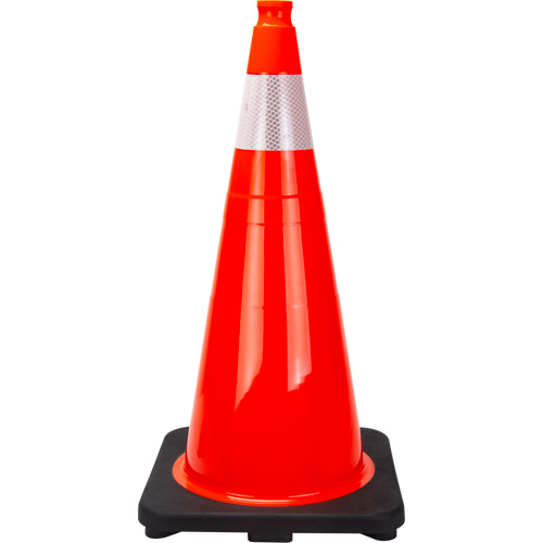 Premium Traffic Cone, 28", Orange, 4" Reflective Collar(s) Ontario Packaging
