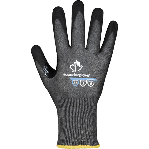 S18TAPN Cut-Resistant Gloves, Size 5, 18 Gauge, Nitrile Coated, TenActiv Shell, ASTM ANSI Level A5 Ontario Packaging