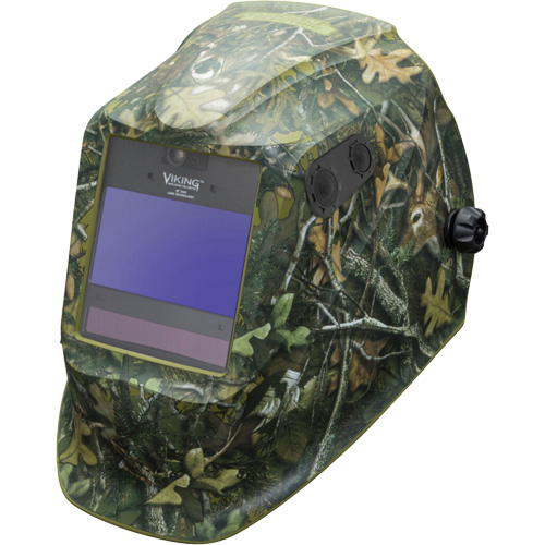 VIKING 2450 ADV Series White Tail Camo&reg; Helmet, 3.82" L x 2.44" W View Area, 5 - 13 Shade Range Ontario Packaging