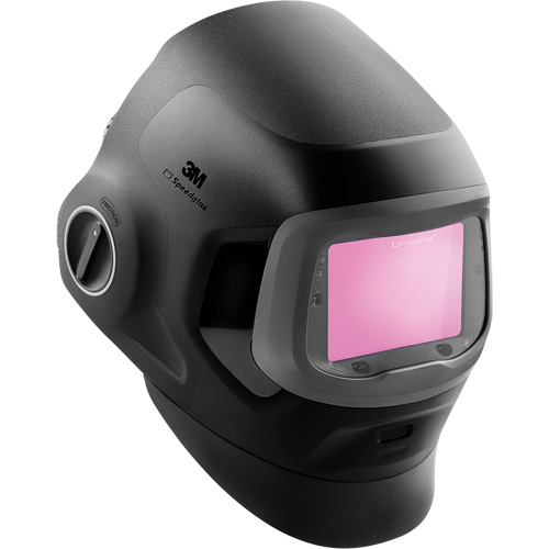 Speedglas G5-03 Pro Black Fixed Front Welding Helmet, 2.8" L x 4.3" W View Area, 2.5/5/8-13 Shade Range, Black Ontario Packaging