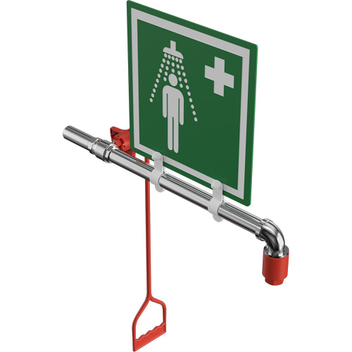 Douche de rinçage, Montage sur canalisation circulaire Ontario Packaging