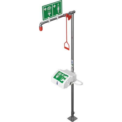 Combination Shower with Closed ABS Bowl & Botton Inlet, Pedestal Ontario Packaging