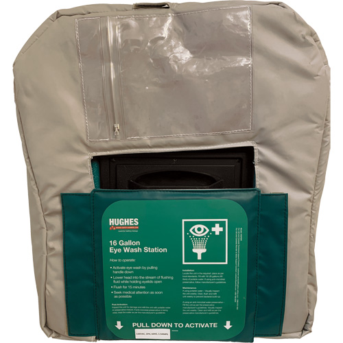 Insulated Jacket for 16-Gallon Gravity Fed Eyewash Ontario Packaging