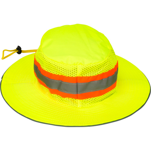 Chapeau de p&ecirc;cheur &agrave; refroidissement par &eacute;vaporation, Lime haute visibilit&eacute; Ontario Packaging