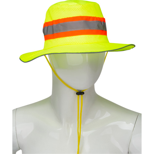 Chapeau de p&ecirc;cheur &agrave; refroidissement par &eacute;vaporation, Lime haute visibilit&eacute; Ontario Packaging