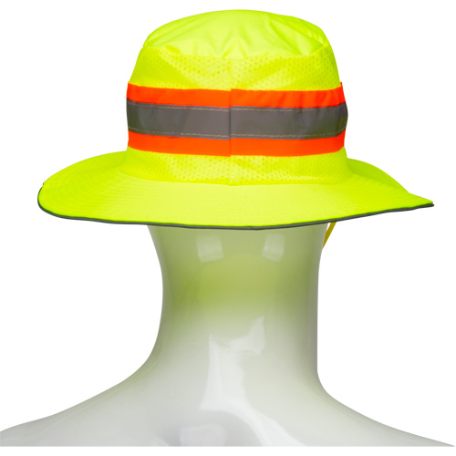 Chapeau de p&ecirc;cheur &agrave; refroidissement par &eacute;vaporation, Lime haute visibilit&eacute; Ontario Packaging