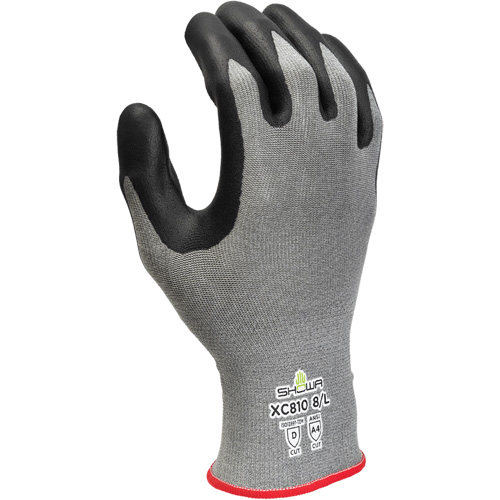 Gants r&eacute;sistants &agrave; la coupe XC810, Taille 6/Petit, Calibre 18, Rev&ecirc;tement Nitrile, Enveloppe en PEHP, ASTM ANSI niveau A4/EN 388 niveau D Ontario Packaging