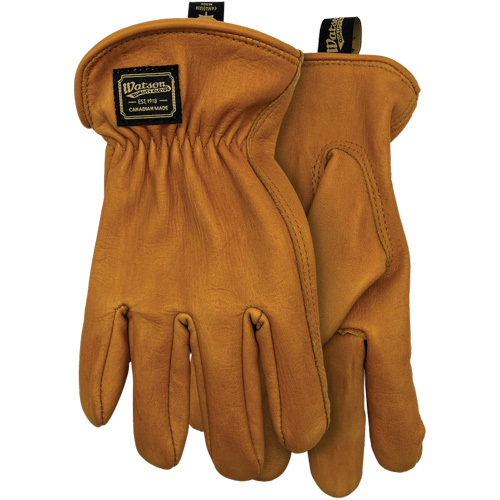 597CR The Duke Cut-Resistant Gloves, Size Medium, Cowhide/Para-Aramid/Polyester/Stainless Steel Shell, ASTM ANSI Level A5 Ontario Packaging