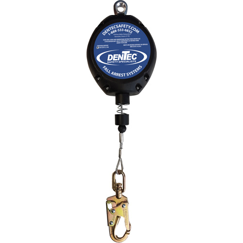 Cable Self Retracting Lanyard with Composite Housing, 50', Swivel Ontario Packaging