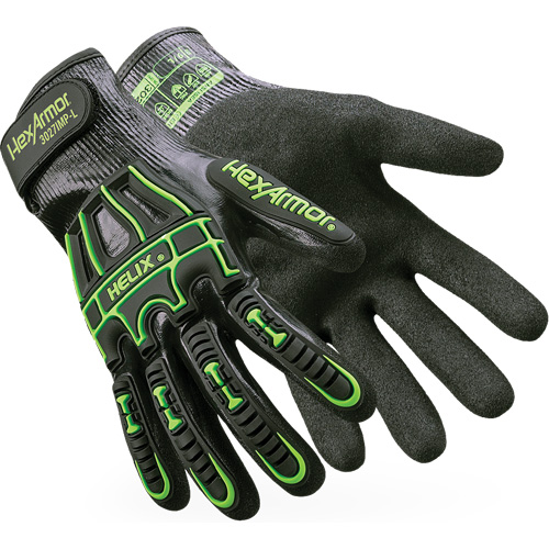 Helix&reg; 3027IMP Gloves, Size 6/X-Small, 21 Gauge, Nitrile Coated, HPPE Shell, ASTM ANSI Level A7 Ontario Packaging