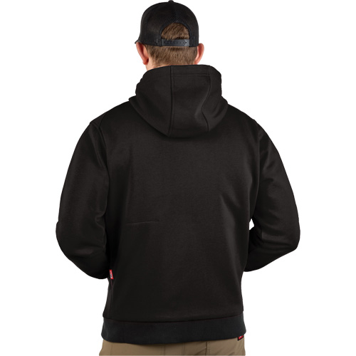 M12 Heated Hoodie with Battery, Men's, Medium, Black, Poly-Cotton Ontario Packaging