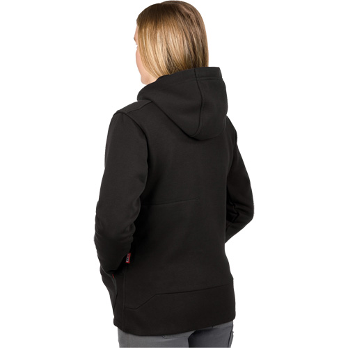 M12 Heated Hoodie with Battery, Women's, Medium, Black, Poly-Cotton Ontario Packaging