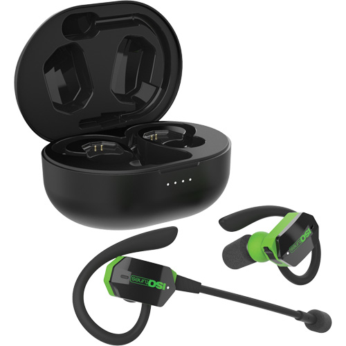 &eacute;couteurs Bluetooth UltraComm Aware noir & vert Ontario Packaging