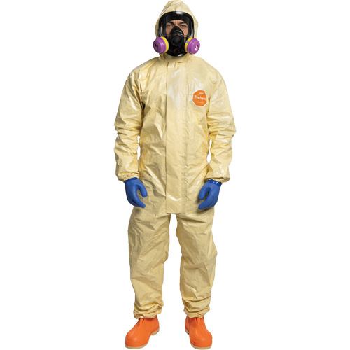 Tychem&reg; 6000 SFR Coverall, Size Small, Khaki Ontario Packaging