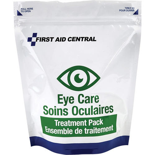 10-Piece Eye Care Refill Pack for Emergency Response First Aid Kit Ontario Packaging