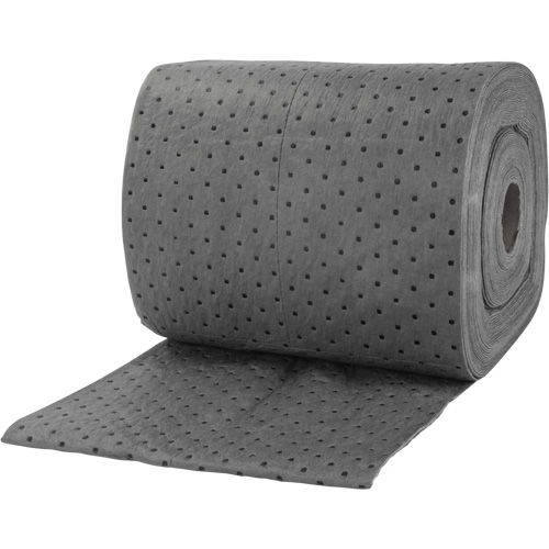 Rouleaux absorbants li&eacute;es, Lourd, 150' lo x 15" la, Absorption 10 gal. Ontario Packaging
