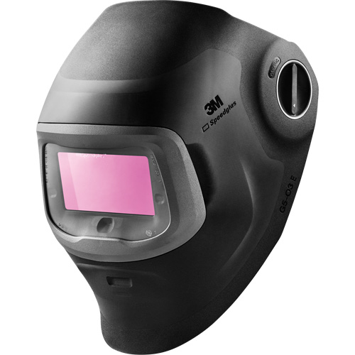 Speedglas G5-03 E Welding Helmet 09-0100-20 with G5NC ADF, 4.2" L x 2.1" W View Area, 3/5/8 - 12 Shade Range, Black Ontario Packaging