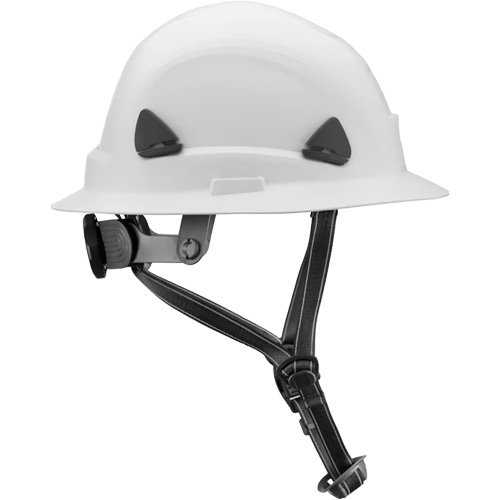 Fibre Metal Climbing Style Helmet with Full Brim, Meets CSA Type 2, Ratchet Suspension, Non-Vented Ontario Packaging