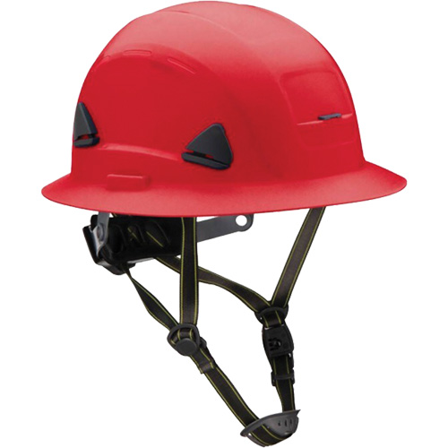 Fibre Metal Climbing Style Helmet with Full Brim, Meets CSA Type 2, Ratchet Suspension, Non-Vented Ontario Packaging