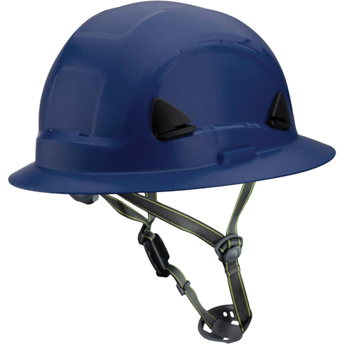 Fibre Metal Climbing Style Helmet with Full Brim, Meets CSA Type 2, Ratchet Suspension, Non-Vented Ontario Packaging
