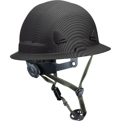 Fibre Metal Climbing Style Helmet with Full Brim, Meets CSA Type 2, Ratchet Suspension, Non-Vented Ontario Packaging