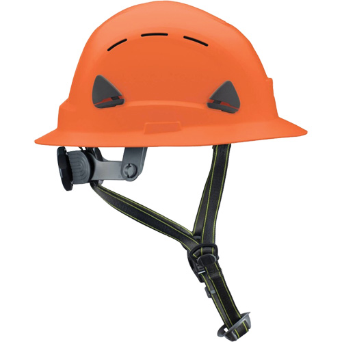 Casque Fibre Metal de style escalade avec bordure compl&egrave;te, R&eacute;pond aux normes CSA type 2, Suspension Rochet, Ventil&eacute; Ontario Packaging