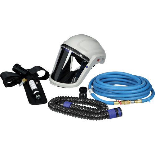 Ensemble de soupape de refroidissement &agrave; adduction d'air Versaflo V-100PSK, trousse de peinture pulv&eacute;ris&eacute;e Ontario Packaging