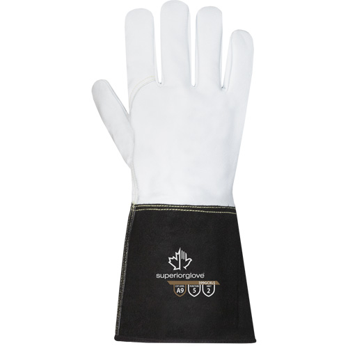 Gants r&eacute;sistants &agrave; l'incendie Endura 399GCXL5, Taille Petit, Enveloppe en Ch&egrave;vre, ASTM ANSI niveau A9 Ontario Packaging