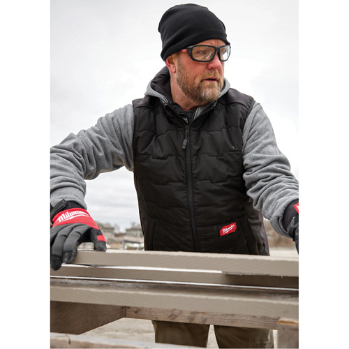 FREEFLEX Lightweight Insulated Vest, Men's, Small, Black Ontario Packaging