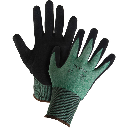 Gants l&eacute;gers et haute dext&eacute;rit&eacute; r&eacute;sistants &agrave; la coupe, Taille 7, Calibre 21, Rev&ecirc;tement Mousse de nitrile, Enveloppe en Acier inoxydable/PEHP, ASTM ANSI niveau A3 Ontario Packaging