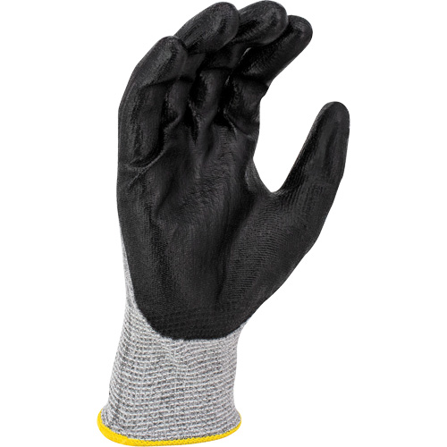 Gants de travail r&eacute;sistants &agrave; la coupe, compatibles avec &eacute;crans tactiles RWG566 AXIS, Taille 2T-Grand, Calibre 18, Rev&ecirc;tement Polyur&eacute;thane, Enveloppe en Acier inoxydable/PEHP, ASTM ANSI niveau A5/EN 388 niveau E Ontario Packaging