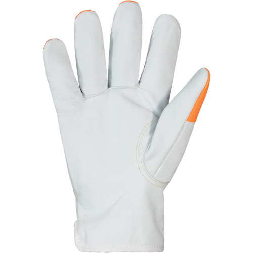 Endura Pro High-Visibility Cut-Resistant Gloves, Size Medium, Cowhide Shell, ASTM ANSI Level A6 Ontario Packaging