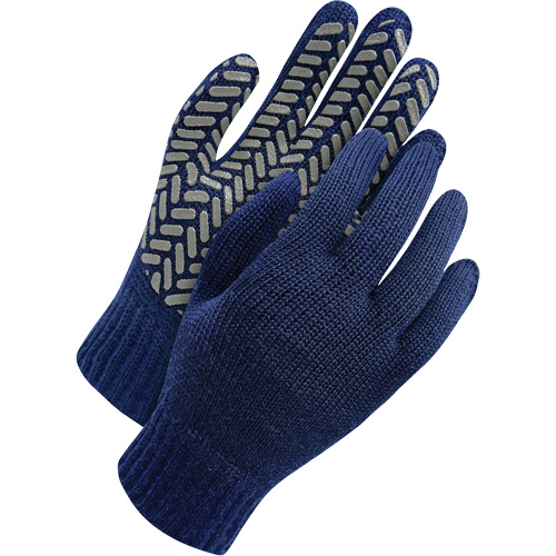 Deny&reg; Wool Glove with PVC Grip, Size Medium Ontario Packaging
