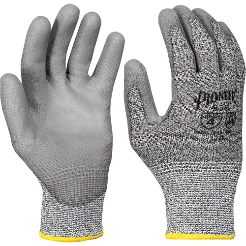 Gants r&eacute;sistant &agrave; la coupe, Taille Petit, Calibre 13, Rev&ecirc;tement Polyur&eacute;thane, ASTM ANSI niveau A4 Ontario Packaging