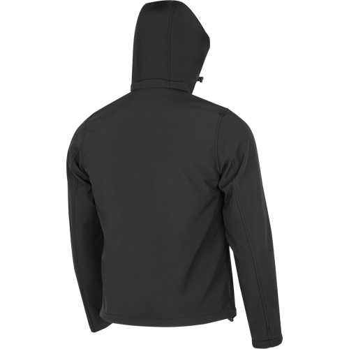 Heated Soft-Shell Jacket, Men's, Small, Black Ontario Packaging