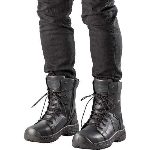 Bottes de s&eacute;curit&eacute; Ice Hero II pour hommes, Cuir, Semelle R&eacute;sistant aux perforations, Pointure 9-1/2 Ontario Packaging