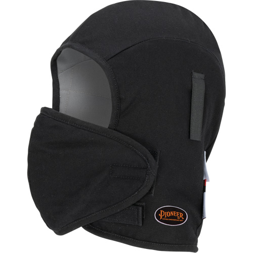 Doublure matelass&eacute;e ignifug&eacute;e Pioneer 766A pour casque de s&eacute;curit&eacute; avec embout buccal amovible, Noir/Gris, Coton/FR-Tech/Modacrylique/Nylon Ontario Packaging
