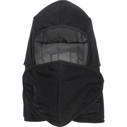 Doublure matelass&eacute;e ignifug&eacute;e Pioneer 766A pour casque de s&eacute;curit&eacute; avec embout buccal amovible, Noir/Gris, Coton/FR-Tech/Modacrylique/Nylon Ontario Packaging