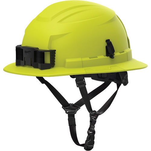 BOLT Full Brim Safety Helmet, Meets CSA Type 2, Ratchet Suspension, Non-Vented Ontario Packaging