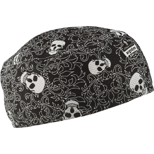 Chill-Its 6630 High-Performance Skull Cap with Terry Cloth Sweatband, Multi-Colour Ontario Packaging