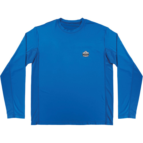 Chemise de refroidissement &agrave; manches longues avec protection solaire et UV Chill-Its 6689, Bleu, Petit Ontario Packaging
